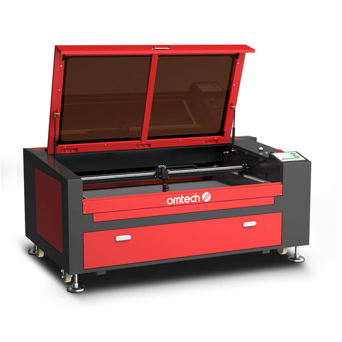 100W CO2 Laser Graviermaschine & Cutter mit 1000x600mm Gravurfläche | Max-1060R CO2 Laser Graviermaschine & Cutter OMTech Laser