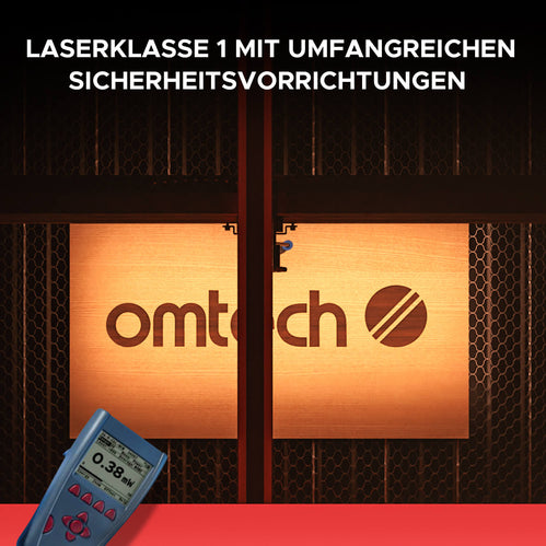 130W CO2 Laser Graviermaschine & Cutter mit 1300x900mm Gravurfläche | Max-1393 CO2 Laser Graviermaschine & Cutter OMTech Laser