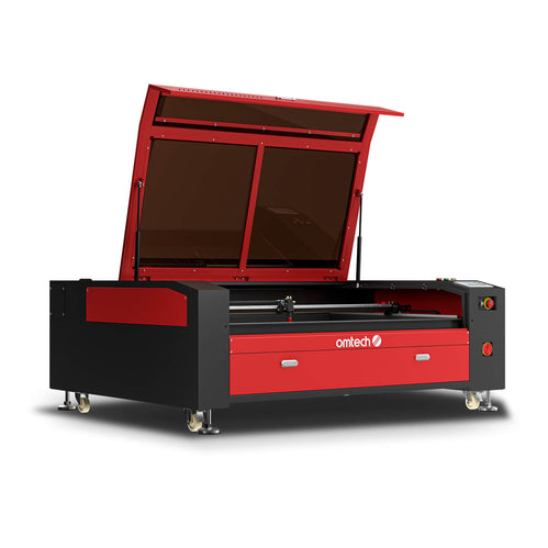 130W CO2 Laser Graviermaschine & Cutter mit 1300x900mm Gravurfläche | Max-1393 CO2 Laser Graviermaschine & Cutter OMTech Laser