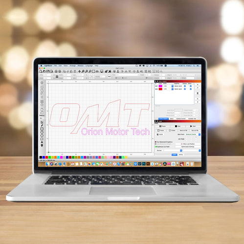LightBurn Software für OMTech K40 Plus Laser Cutter | LightBurn LightBurn LightBurn
