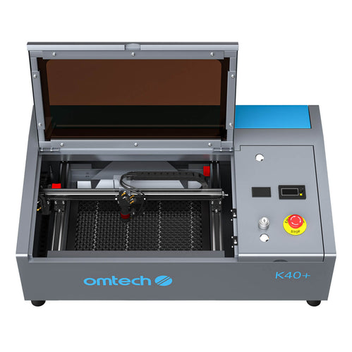 40W Desktop Laser Graviermaschine & Cutter mit 300x200mm Gravurfläche | K40 Plus CO2 Laser Graviermaschine & Cutter OMTech Laser