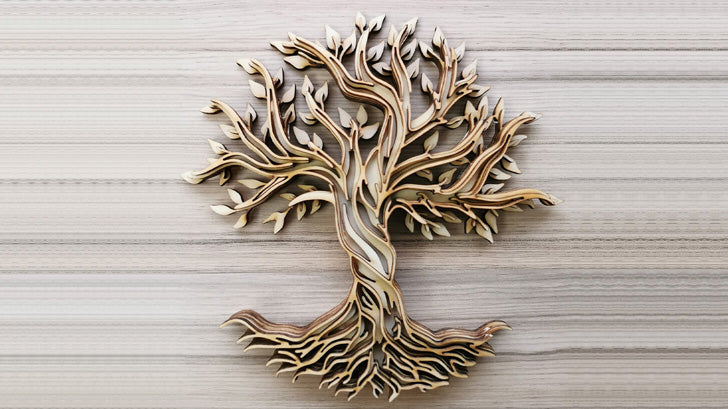 Lasergravurarbeiten mit CO2 Laser