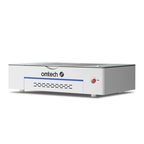 50W Desktop Laser Cutter mit 510x300mm Gravurfläche | Polar Laser CO2 Laser Graviermaschine & Cutter OMTech Laser