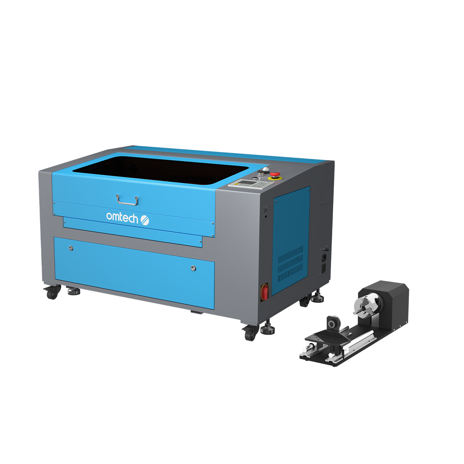 60W CO2 Laser Graviermaschine & Cutter mit 600x400mm Gravurfläche | Turbo-646 CO2 Laser Graviermaschine & Cutter OMTech Laser
