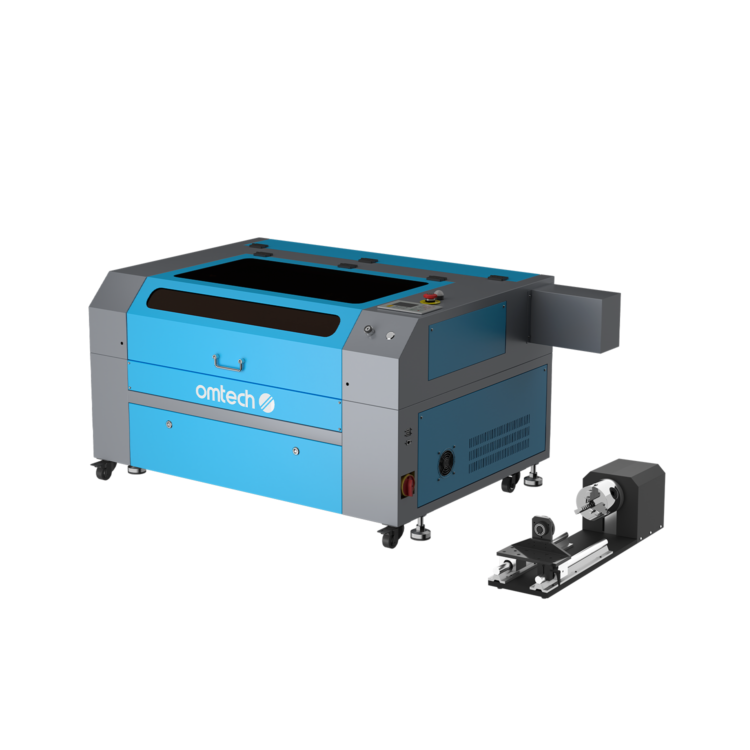 90W CO2 Laser Graviermaschine & Cutter mit 700x500mm Gravurfläche | Turbo-758 CO2 Laser Graviermaschine & Cutter OMTech Laser
