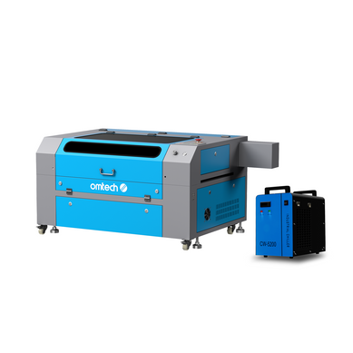 100W CO2 Laser Graviermaschine & Cutter mit 700x500mm Gravurfläche | Max-750 CO2 Laser Graviermaschine & Cutter OMTech Laser