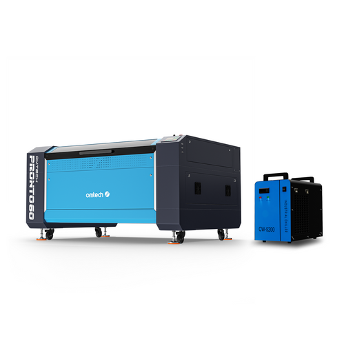 130W CO2 Laser Cutter & Graviermaschine mit 1300x900mm Gravurfläche | Pronto-60 CO2 Laser Graviermaschine & Cutter OMTech Laser