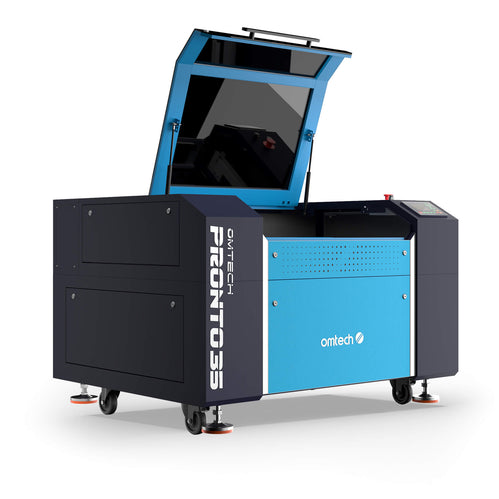 100W CO2 Laser Cutter & Graviermaschine mit 700x500mm Gravurfläche | Pronto-35X CO2 Laser Graviermaschine & Cutter OMTech Laser