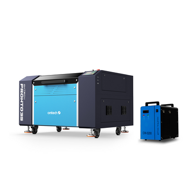 60W CO2 Laser Cutter & Graviermaschine mit 700x500mm Gravurfläche | Pronto-35S CO2 Laser Graviermaschine & Cutter OMTech Laser