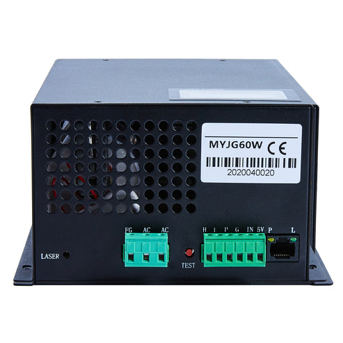 60W CO2-Laser-Netzteil & Stromversorgung | LN-60 CO2-Laser-Netzteil OMTech Laser