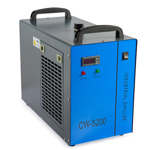 Industrieller Wasserkühler & Chiller für 50W-150W CO2 Laser Cutter | CW-5200  OMTech Laser