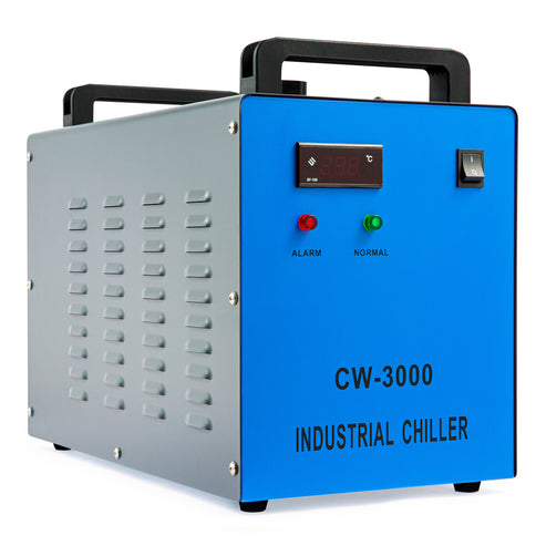 Industrieller Wasserkühler & Chiller für 40W-50W CO2 Laser Cutter | CW-3000 OMTech Laser