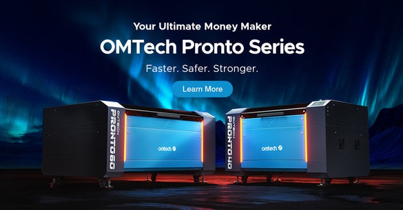 Der beste Lasergravierer für kleine Unternehmen: Lernen Sie die OMTech Pronto-Serie kennen
