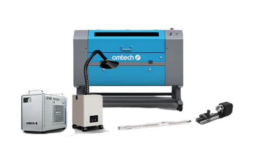 Eine Kostenaufstellung für Zubehör und Verbrauchsmaterialien für Lasergravierer