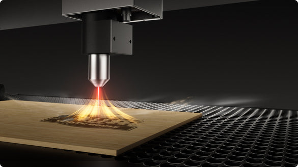 Lasergravur von Holz