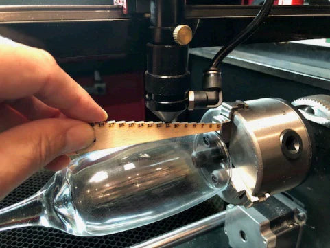 how to laser engrave with a laser rotary attachment