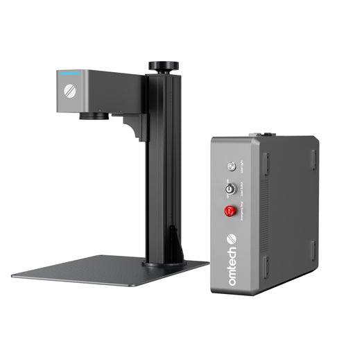 JPT MOPA NEO – Faserlaser mit Autofokus | 30 W / 60 W / 100 W fiber laser engraver OMTech