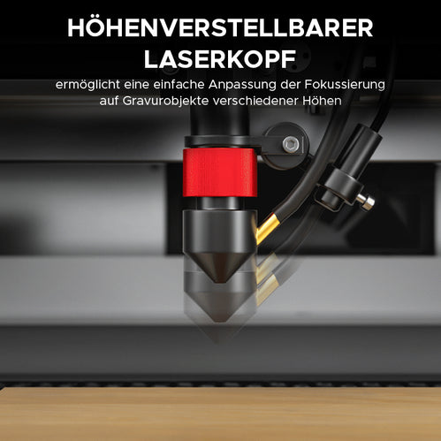 40W Desktop Laser Graviermaschine & Cutter mit 300x200mm Gravurfläche | K40 Plus CO2 Laser Graviermaschine & Cutter OMTech Laser