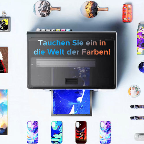 OMTech UV-Flachbettdrucker & UV-Printer mit Dual-Druckkopf | Spectra Pro UV Printer OMTech