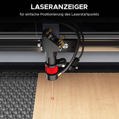 40W Desktop Laser Graviermaschine & Cutter mit 300x200mm Gravurfläche | K40 Plus CO2 Laser Graviermaschine & Cutter OMTech Laser