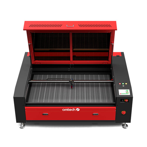 130W CO2 Laser Graviermaschine & Cutter mit 1300x900mm Gravurfläche | Max-1393 CO2 Laser Graviermaschine & Cutter OMTech Laser   