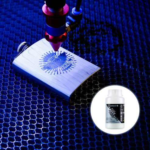 Lasermarkierpulver für Metallmarkierung mit CO2 Laser Graviermaschinen Lasermarkierpulver OMTech Laser   