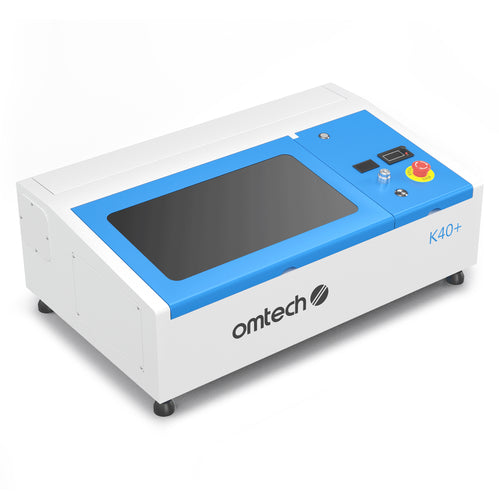 40W Desktop Laser Graviermaschine & Cutter mit 300x200mm Gravurfläche | K40 Plus CO2 Laser Graviermaschine & Cutter OMTech Laser