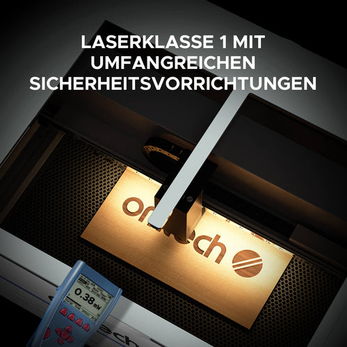 50W Desktop Laser Cutter mit 510x300mm Gravurfläche | Polar Laser CO2 Laser Graviermaschine & Cutter OMTech Laser   