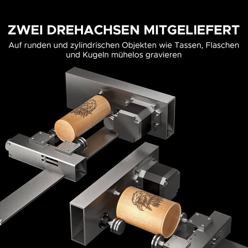 50W Desktop Laser Cutter mit 510x300mm Gravurfläche | Polar Laser CO2 Laser Graviermaschine & Cutter OMTech Laser   