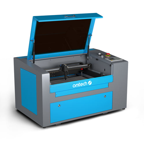 50W Laser Cutter & Graviermaschine mit 500x300mm Gravurfläche | Turbo-535 co2 laser engraver OMTech