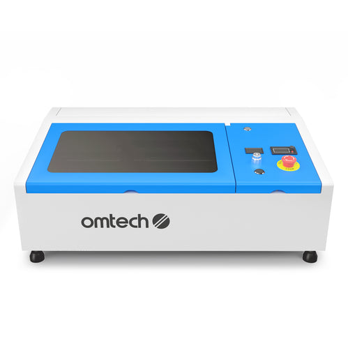 40W Desktop Laser Graviermaschine & Cutter mit 300x200mm Gravurfläche | K40 Plus CO2 Laser Graviermaschine & Cutter OMTech Laser
