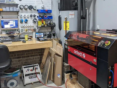 CO2 Laser Gravurmaschine
