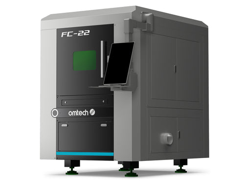 1.500W Faserlaser Schneidmaschine & Cutter für Metalle | FC-22 fiber laser cutter OMTech