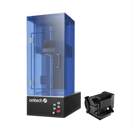 30W Faserlaser Graviermaschine mit Autofokus für Metallgravur | F30C co2 laser engraver OMTech