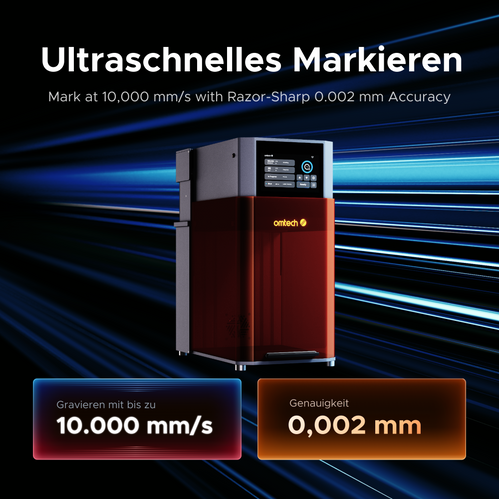 Dual-Lasergravierer mit 30W Faserlaser, 20W Diodenlaser und Autofokus | Solis Duo 32 co2 laser engraver OMTech