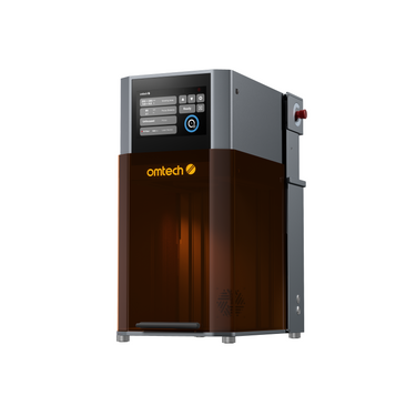 Dual-Lasergravierer mit 30W Faserlaser, 20W Diodenlaser und Autofokus | Solis Duo 32 co2 laser engraver OMTech
