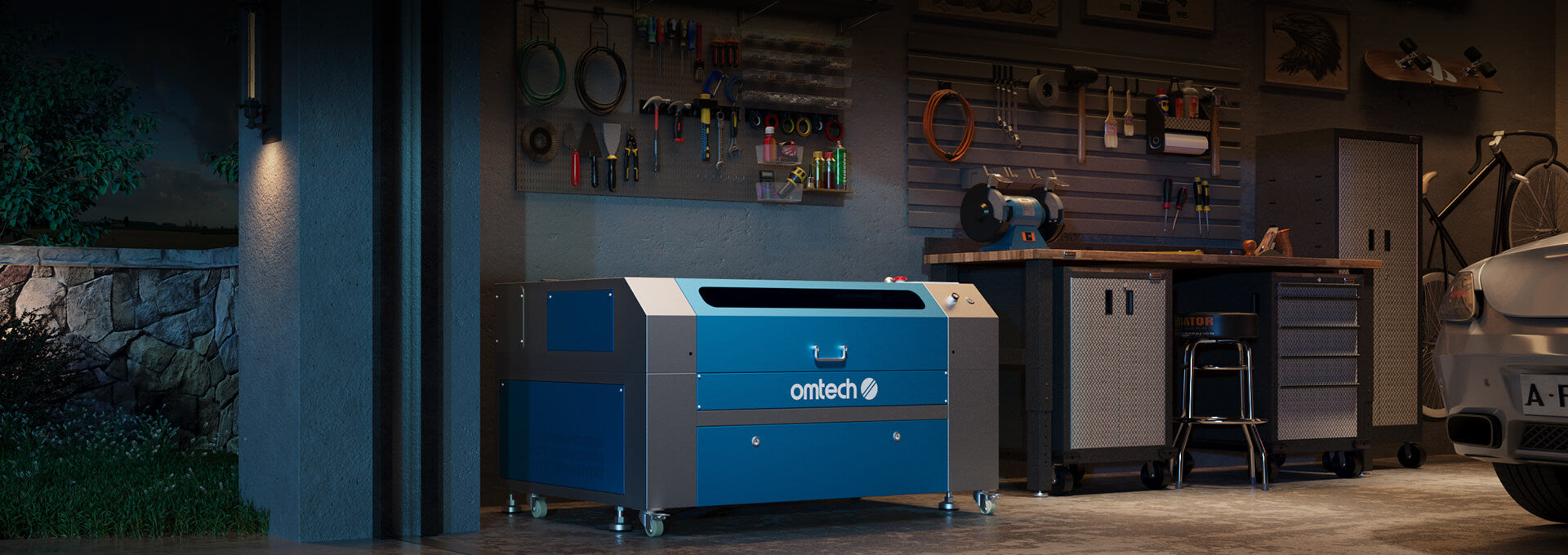 OMTech Lasergravurmaschine