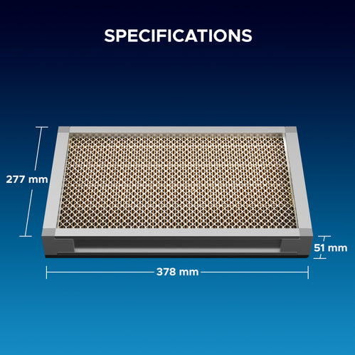 Polypropylen (PP)-Ersatzfilter (2 Stücke) für Rauchabsauger LSP-300 Ersatzfilter OMTech Laser