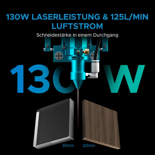 Produktbild von OMTech CO2 Laser Graviermaschine 60W Gravurmaschine 700 X 500mm