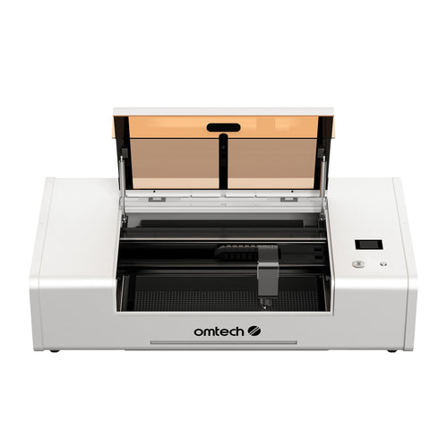 55W Desktop Laser Cutter mit 500x300mm Gravurfläche | Polar Lite CO2 Laser Graviermaschine & Cutter OMTech Laser