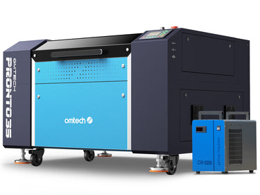 60W CO2 Laser Cutter & Graviermaschine mit 700x500mm Gravurfläche | Pronto-35S co2 laser engraver OMTech