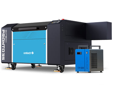 100W CO2 Laser Cutter & Graviermaschine mit 700x500mm Gravurfläche | Pronto-35X co2 laser engraver OMTech