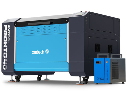90W CO2 Laser Cutter & Graviermaschine mit 900x600mm Gravurfläche | Pronto-40 co2 laser engraver OMTech