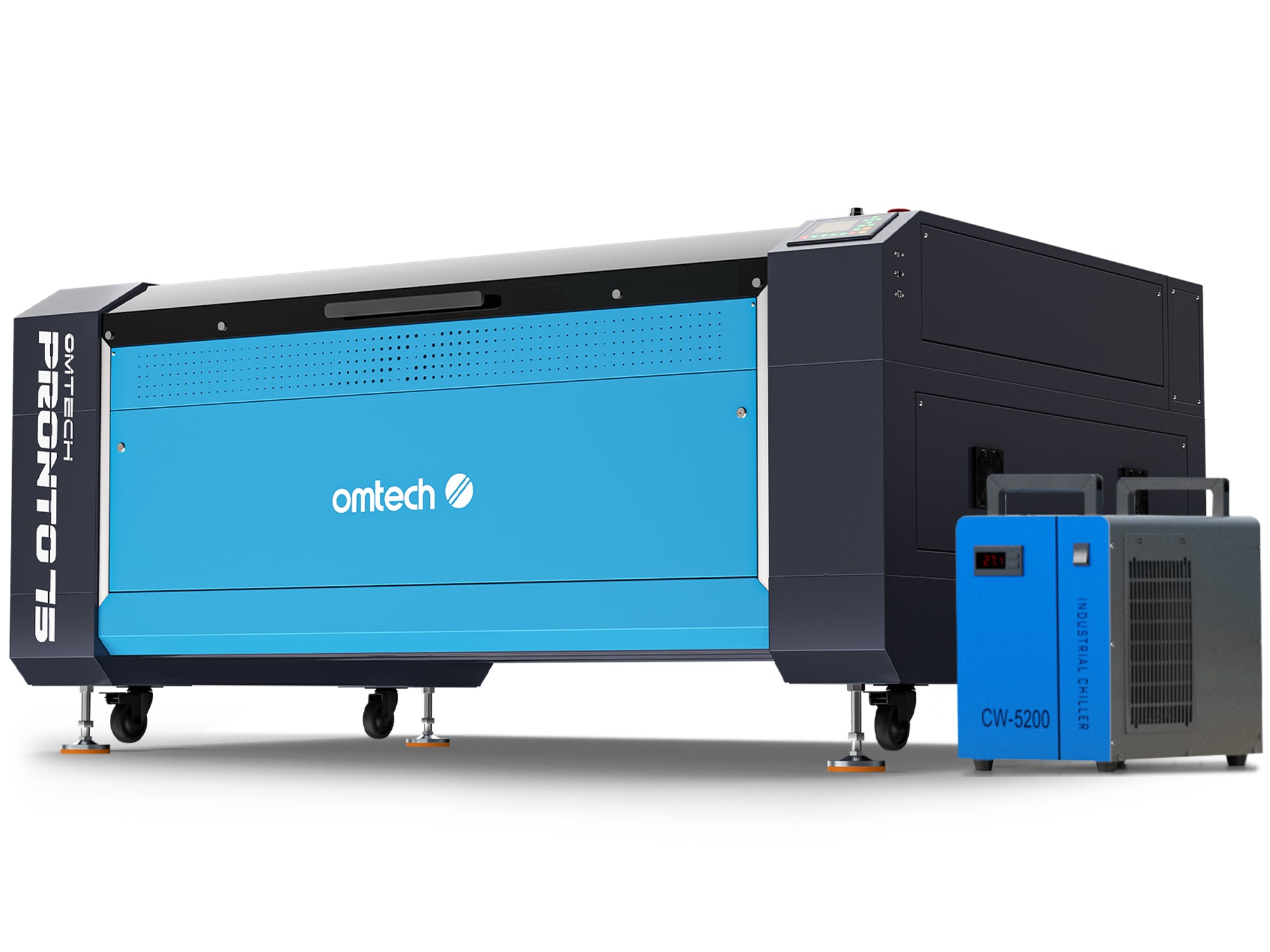 150W CO2 Laser Cutter & Graviermaschine mit 1600x1000mm Gravurfläche | Pronto-75 co2 laser engraver OMTech