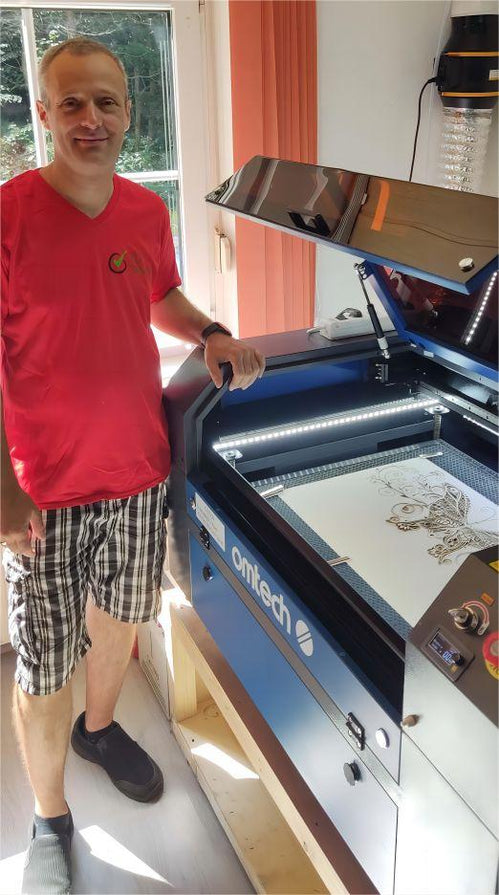 Omtech lasercutter