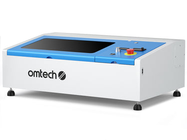 40W Desktop Laser Graviermaschine & Cutter mit 300x200mm Gravurfläche | K40 Plus CO2 Laser Graviermaschine & Cutter OMTech Laser