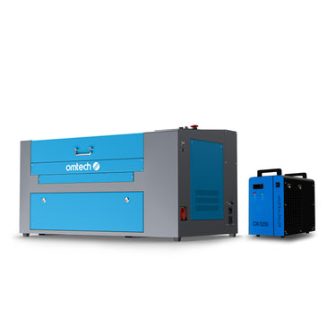 50W Laser Cutter & Graviermaschine mit 500x300mm Gravurfläche | Turbo-535 co2 laser engraver OMTech