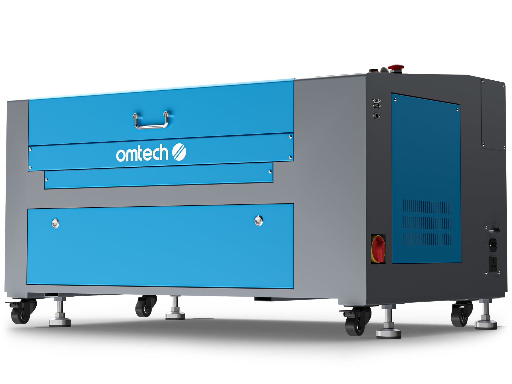 60W CO2 Laser Graviermaschine & Cutter mit 600x400mm Gravurfläche | Turbo-646 co2 laser engraver OMTech