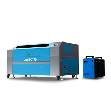 70W CO2 Laser Graviermaschine & Cutter mit 750x400mm Gravurfläche | Turbo-747 co2 laser engraver OMTech