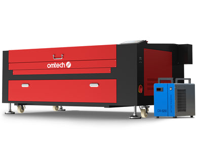100W CO2 Laser Graviermaschine & Cutter mit 1000x600mm Gravurfläche | Max-1060R co2 laser engraver OMTech